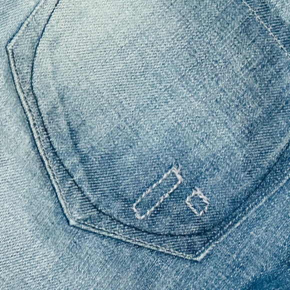 👖👠 ROGAN Made in USA Straight Jeans | Low-Key Luxe Faded 2000s | Women’s Sz 26 - Picture 4 of 4